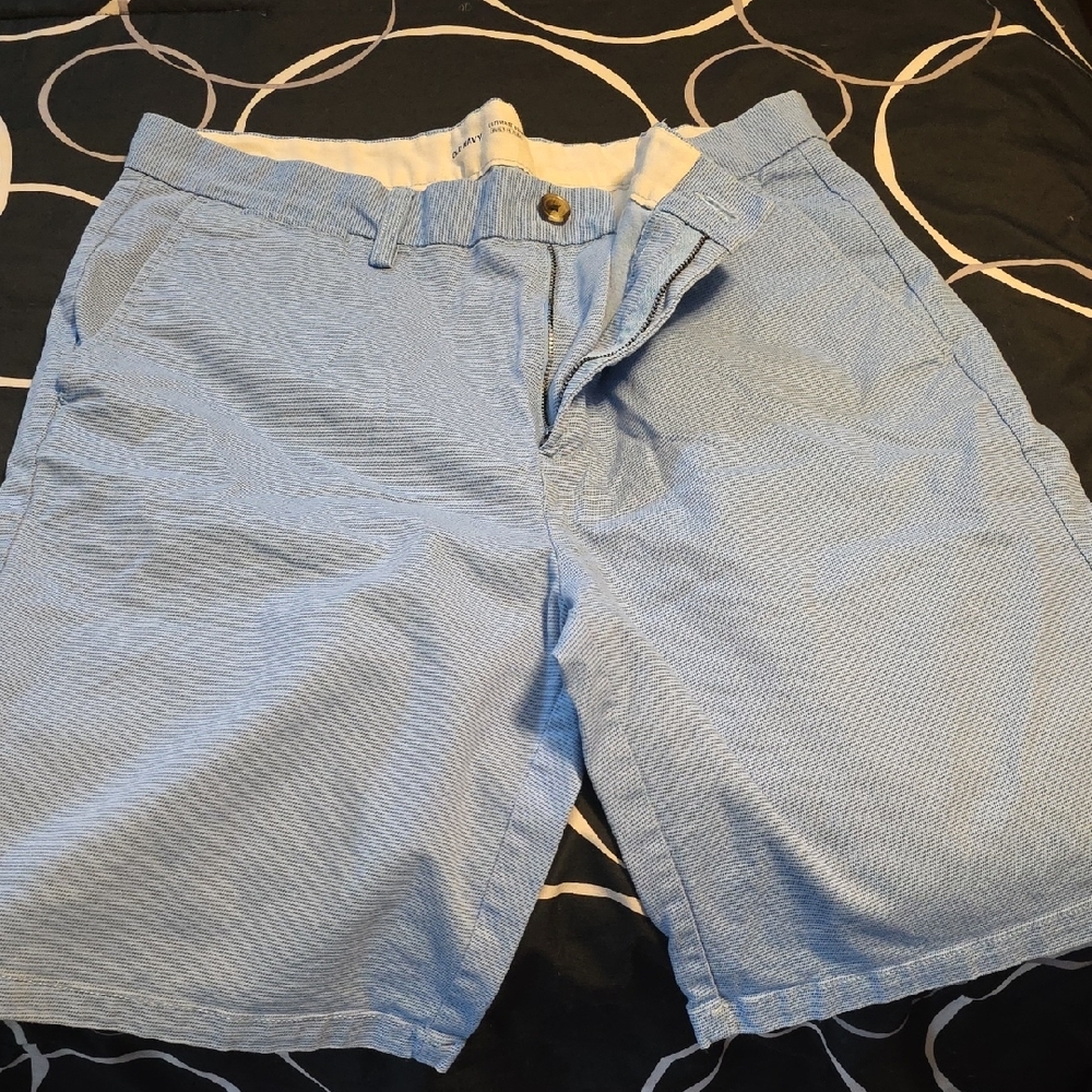 Old Navy Blue Flat Front Shorts